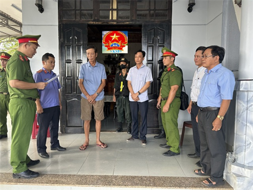Bắt tạm giam nguyên chủ tịch UBND xã Sơn Mỹ, huyện Hàm Tân